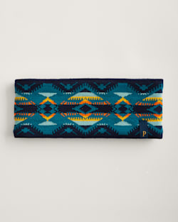 NEHALEM FLEECE-LINED MERINO HEADBAND IN AQUA image number 1