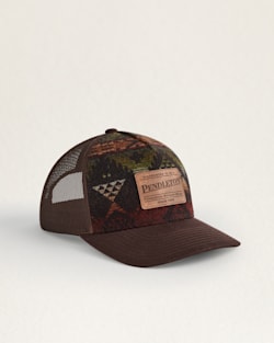 NEHALEM WOOL TRUCKER HAT IN BROWN image number 1