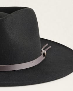 ALTERNATE VIEW OF RANGER WOOL FELT HAT IN BLACK image number 2