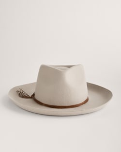 ALTERNATE VIEW OF CASSANDRA WOOL FELT HAT IN SILVER image number 3