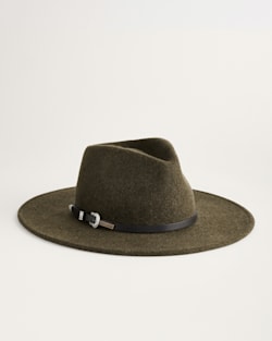 JACKIE WOOL FELT HAT IN HEATHER SPRUCE image number 1