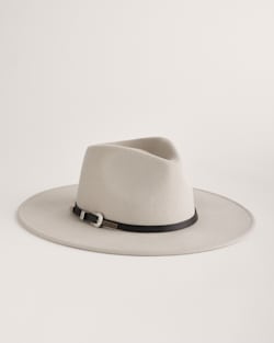 JACKIE WOOL FELT HAT IN SILVER image number 1
