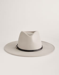 ALTERNATE VIEW OF JACKIE WOOL FELT HAT IN SILVER image number 2