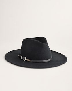 JACKIE WOOL FELT HAT IN BLACK image number 1