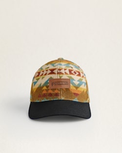 ALTERNATE VIEW OF SOLSTICE CANYON WOOL HAT IN BROWN MULTI image number 3