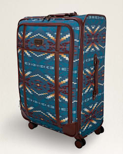 ALTERNATE VIEW OF CARICO LAKE 28" SOFTSIDE SPINNER LUGGAGE IN BLUE image number 4