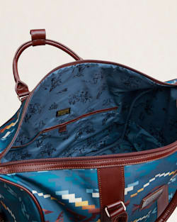 ALTERNATE VIEW OF CARICO LAKE ROLLING DUFFEL IN BLUE image number 5