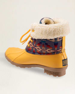 ALTERNATE VIEW OF WOMENS TUCSON DUCK MID BOOT IN YELLOW image number 3