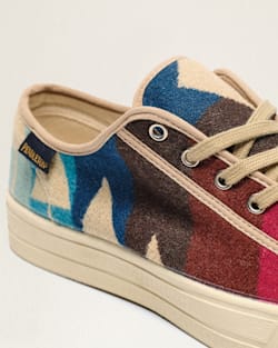 ALTERNATE VIEW OF US RUBBER CO X PENDLETON BIG THUNDER LOW TOPS IN MULTI image number 5