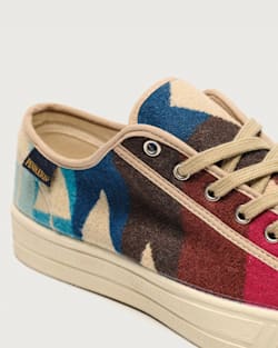 ALTERNATE VIEW OF US RUBBER CO X PENDLETON BIG THUNDER LOW TOPS IN MULTI image number 4