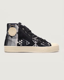 ALTERNATE VIEW OF US RUBBER CO X PENDLETON GREY SCALE HIGH TOPS IN GREY/BLACK MULTI image number 2