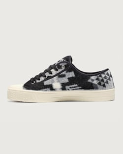 ALTERNATE VIEW OF US RUBBER CO X PENDLETON GREY SCALE LOW TOPS IN GREY/BLACK MULTI image number 5