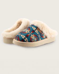 WOMEN'S TUCSON SLIPPERS IN TURQUOISE image number 1