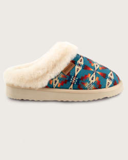 ALTERNATE VIEW OF WOMEN'S TUCSON SLIPPERS IN TURQUOISE image number 2