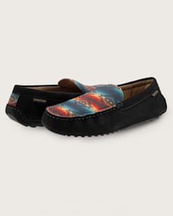 MEN'S SALTILLO SUNSET SLIPPERS IN BLACK image number 1