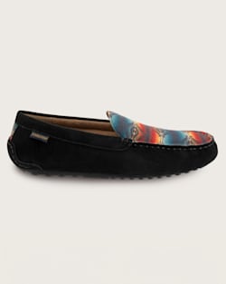 ALTERNATE VIEW OF MEN'S SALTILLO SUNSET SLIPPERS IN BLACK image number 2