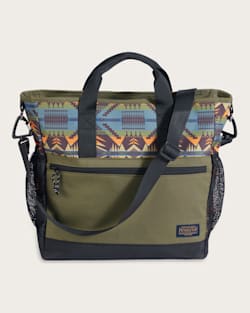 MYSTIC LAKE EXPLORER CARRYALL TOTE IN OLIVE MULTI image number 1