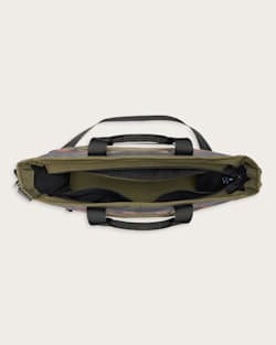 ALTERNATE VIEW OF MYSTIC LAKE EXPLORER CARRYALL TOTE IN OLIVE MULTI image number 3