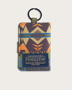 MYSTIC LAKE EXPLORER KEY RING WALLET IN OLIVE MULTI image number 1