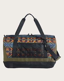 ALTERNATE VIEW OF MYSTIC LAKE EXPLORER CARRYALL WEEKENDER IN OLIVE MULTI image number 2