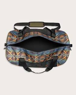 ALTERNATE VIEW OF MYSTIC LAKE EXPLORER CARRYALL WEEKENDER IN OLIVE MULTI image number 3