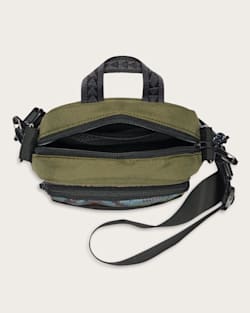 ALTERNATE VIEW OF MYSTIC LAKE EXPLORER CROSSBODY IN OLIVE MULTI image number 3