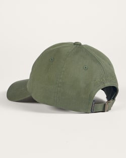ALTERNATE VIEW OF CLASSIC LOGO SIX-PANEL CAP IN GREEN image number 2