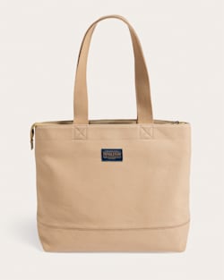 ALTERNATE VIEW OF HARDING CITY ZIP TOTE IN TURQUOISE image number 2