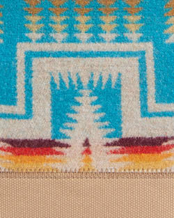 ALTERNATE VIEW OF HARDING CITY ZIP TOTE IN TURQUOISE image number 3