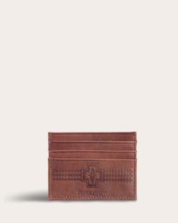 ALTERNATE VIEW OF HARDING SLIM WALLET IN TURQUOISE image number 2