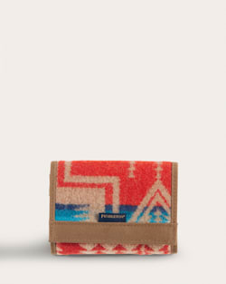 HARDING TRIFOLD WALLET IN CHILI RED image number 1