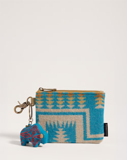 HARDING ID POUCH IN TURQUOISE image number 1