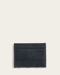 ALTERNATE VIEW OF BLUE RIDGE SLIM WALLET IN BLACK MULTI image number 2