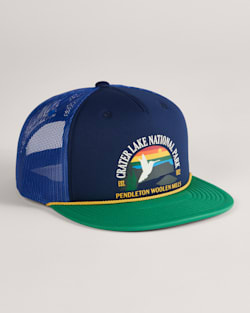 NATIONAL PARK TRUCKER HAT IN CRATER LAKE image number 1