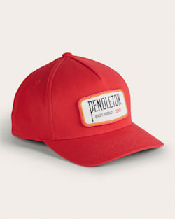 VINTAGE LOGO GRAPHIC HAT IN RED image number 1