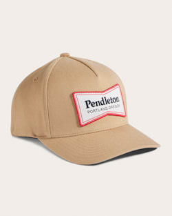 VINTAGE LOGO GRAPHIC HAT IN LIGHT TAN image number 1