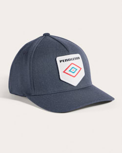 VINTAGE LOGO GRAPHIC HAT IN WASHED BLACK image number 1