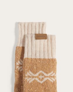 ALTERNATE VIEW OF ICON LAMBSWOOL TEXTING GLOVES IN TAN image number 2