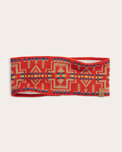 HARDING FLEECE-LINED MERINO HEADBAND IN RED image number 1