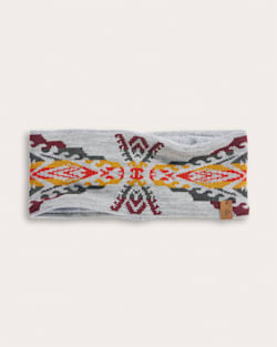 AUTUMN BIRCH FLEECE-LINED MERINO HEADBAND IN GREY image number 1