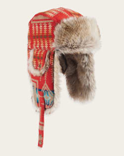 HARDING WOOL TRAPPER HAT IN RED image number 1