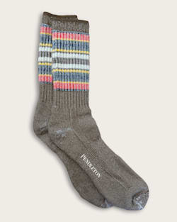 YAKIMA HIKING SOCKS IN MINERAL UMBER image number 1