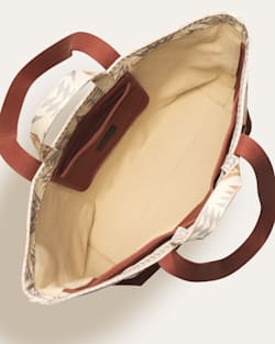 ALTERNATE VIEW OF ASTORIA CANVAS LARGE TOTE IN BRICK PONDEROSA image number 3