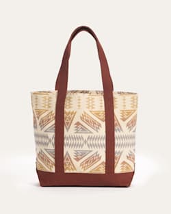 ALTERNATE VIEW OF ASTORIA CANVAS MEDIUM TOTE IN BRICK PONDEROSA image number 2