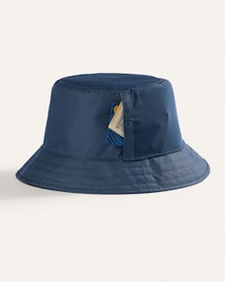 ALTERNATE VIEW OF CREEKSIDE EXPLORER BUCKET HAT IN NAVY MULTI image number 3