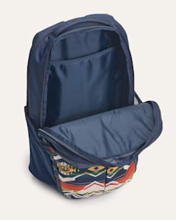 ALTERNATE VIEW OF CREEKSIDE EXPLORER BACKPACK IN NAVY MULTI image number 3