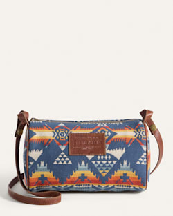 NEHALEM COTTON BARREL BAG IN NAVY MULTI image number 1