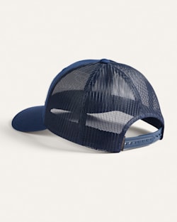 ALTERNATE VIEW OF LOGO FIVE PANEL TRUCKER HAT IN NAVY image number 2