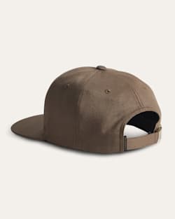 ALTERNATE VIEW OF UNSTRUCTURED FIVE PANEL COTTON HAT IN CHOCOLATE image number 2