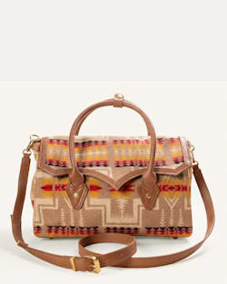 ALTERNATE VIEW OF LOOK WEST HANDBAG IN TAN HARDING image number 3
